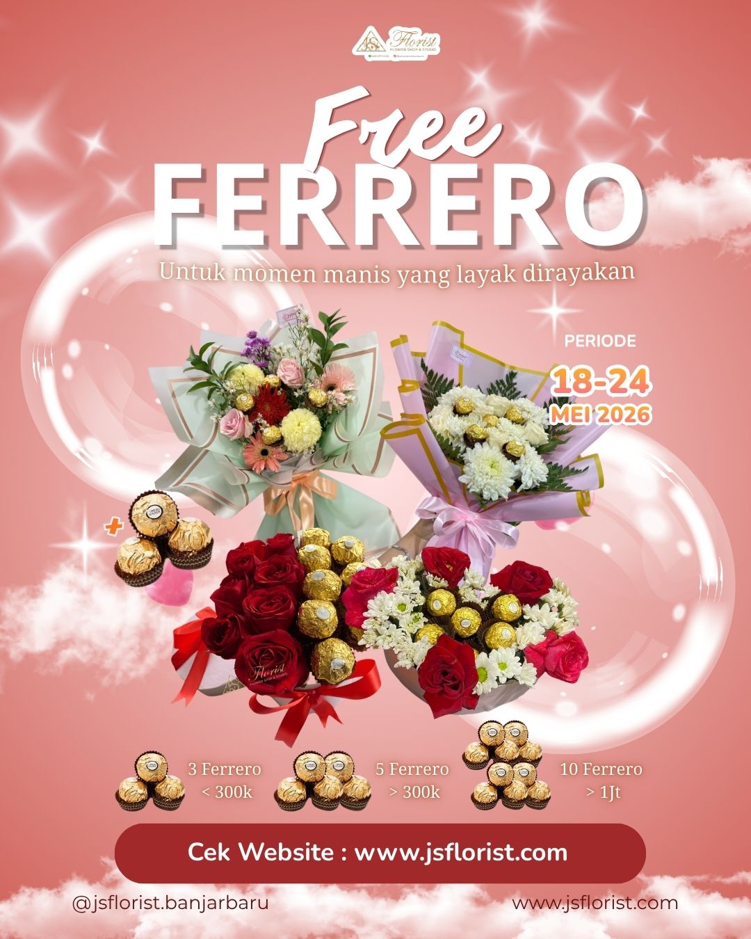 Beli Bucketnya, Bawa Pulang Ferrero-nya! (Terbatas!)