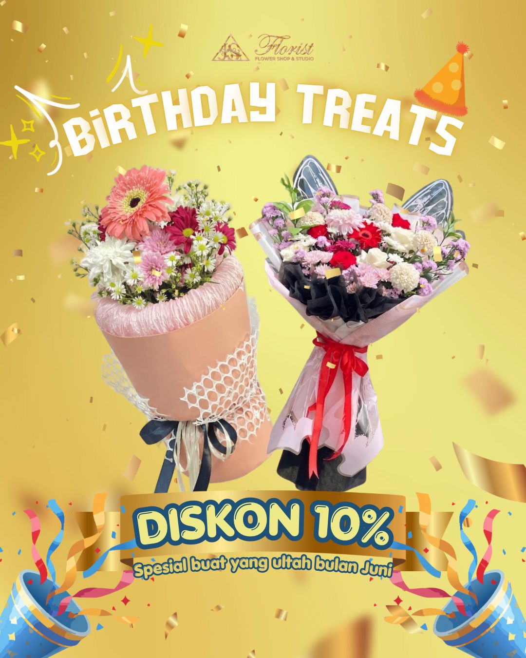 Spesial Juni: Ultah Kamu, Diskon dari Kami!